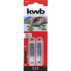 kwb nůž s odlamovací čepelí 34 mm 4 ks