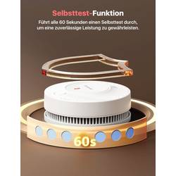 X-Sense SD19 detektor kouře vč. baterie s životností 10 let na baterii (Ø x v) 70 mm x 45 mm 1 ks