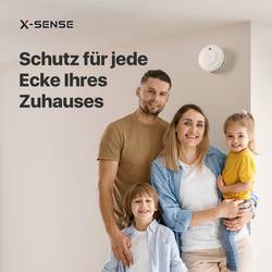 X-Sense SD19 detektor kouře vč. baterie s životností 10 let na baterii (Ø x v) 70 mm x 45 mm 1 ks