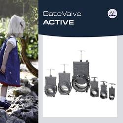 FIAP 2426 GateValve Active 90 mm uzavírací šoupátko (Ø x v) 90 mm x 300 mm 1 ks