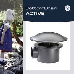 FIAP 2421 Bodenablauf Bottom Drain Active 110 mm odtok z jezírka (Ø x v) 390 mm x 230 mm 1 ks