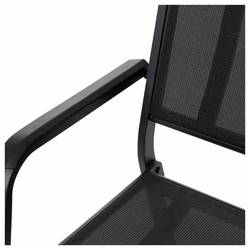 Siena Garden Tesoro M29539 zahradní lavička hliník, plast antracit (matný), černá, stříbrná