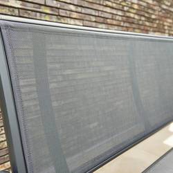 Siena Garden Tesoro M29539 zahradní lavička hliník, plast antracit (matný), černá, stříbrná