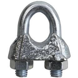 SWG 68017420475 lanová svorka 9.5 mm M8 ocel, litina galvanizováno zinkem 25 ks