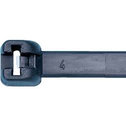 SWG 50225155, stahovací pásky, 3.6 mm, 280 mm, černá, odolná vůči UV záření, s kovovým jazýčkem, 100 ks