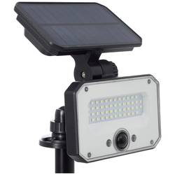 Brilliant G40426/06 Joplin solární zahradní svítidlo s PIR detektorem LED modul 7 W černá
