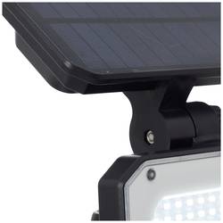 Brilliant G40426/06 Joplin solární zahradní svítidlo s PIR detektorem LED modul 7 W černá