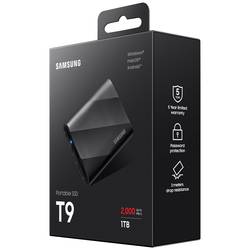 Samsung Portable T9 1 TB, externí SSD disk, USB-C®, USB 3.2 (Gen 2) , černá