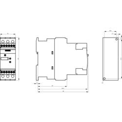 Siemens 3RW3027-1BB14 3RW30271BB14 soft startér Výkon motoru při 400 V 15 kW Výkon motoru při 230 V 7.5 kW 400 V/AC Jmenovitý proud 32 A