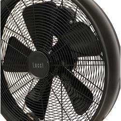 Lucci AIR Breeze podlahový ventilátor 60 W (Ø x v) 40 cm x 460 mm černá, dřevo vhodný i pro zimní provoz