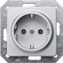 Siemens vestavný zásuvka s ochranným kontaktem hliník (kovový) 5UB1931