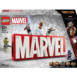 76313 LEGO® MARVEL SUPER HEROES MARVEL logo a miniaturní figurky