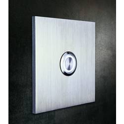 m-e modern-electronics 41012 deska zvonku 1násobné stříbrná 8-24 V AC/DC/1 A