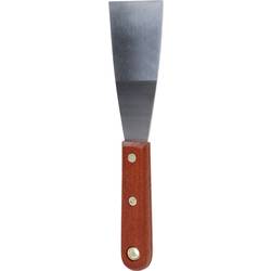 KS Tools 907.2263 Tmel Z NEREZOVÉ OCELI, 50 mm, s dřevěnou rukojetí