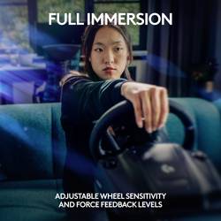 Logitech Gaming G923 volant USB PlayStation 5, PlayStation 4, PC černá