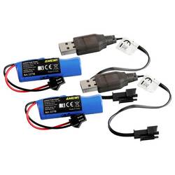 Amewi 22710 2-in-1 Set Kipper & Kettenbagger 1:24 elektrický RC funkční model RtR se světelným efektem