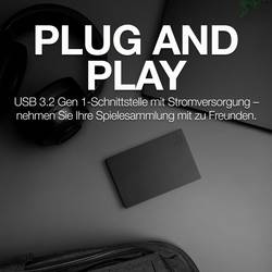 Seagate FireCuda Gaming Hard Drive, FireCuda® Gaming HDD, 2 TB, externí HDD 6,35 cm (2,5), USB 3.2 (Gen 1x1) , černá, RGB, STKL2000400