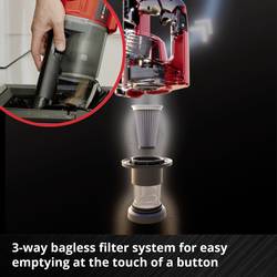 Einhell Power X-Change TE-SV 18 Li-Solo, 2347180 vysavač
