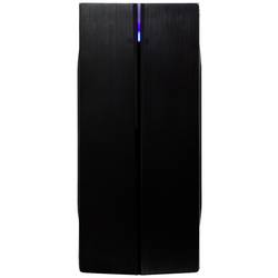 Inter-Tech B-48 midi tower PC skříň černá s větracími drážkami