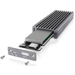 ICY BOX IB-1817M-C31, Type-C® USB 3.1 (Gen 2) zu PCIe NVMe M.2 2230/2242/2260/2280 SSD Pouzdro pro SSD M.2 USB-C™ (USB 3.2 Gen 2) 10 GBit/s M.2 PCIe NVMe 2230,