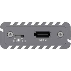 ICY BOX IB-1817M-C31, Type-C® USB 3.1 (Gen 2) zu PCIe NVMe M.2 2230/2242/2260/2280 SSD Pouzdro pro SSD M.2 USB-C™ (USB 3.2 Gen 2) 10 GBit/s M.2 PCIe NVMe 2230,