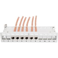 Digitus DN-93706 12 portů síťový patch panel nevybavený specifikací 1 U vícebarevná neosazený