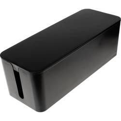 Max Hauri kabelový box guma černá (d x š x v) 40 x 15.5 x 13.5 cm 1 ks 126729