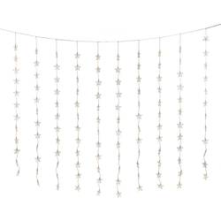 Konstsmide světelný závěs - hvězdičky vnitřní 230 V/50 Hz Energetická třída (EEK2021): G (A - G) 120 LED teplá bílá (š x v) 140 cm x 120 cm