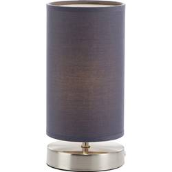 Brilliant Lampička na noční stolek Claire 13247/22 N/A šedá E14