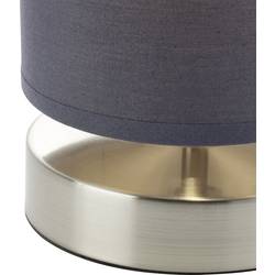 Brilliant Lampička na noční stolek Claire 13247/22 N/A šedá E14