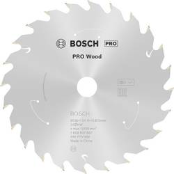 Bosch Accessories 2608837667 2608837667 tvrdokovový pilový kotouč 136 x 15.875 mm Počet zubů (na palec): 24 1 ks