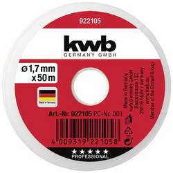 kwb 922105 Zednické lanko 1,7 mm bílá 50 m