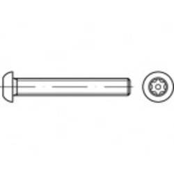 TOOLCRAFT TO-5380218 bezpečnostní šrouby M6 45 mm vnitřní korunka šestihranná 88116 nerezová ocel A2 100 ks