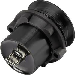 TRU COMPONENTS Micro USB-01-BK Zásuvka microUSB zásuvka, vestavná microUSB zásuvka typu A na microUSB zástrčku typu B Množství: 1 ks