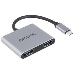 Dicota USB-C® dokovací stanice DICOTA 4-in-1 - Dockingstation - USB-C - HDMI Vhodné pro značky (dokovací stanice pro notebook): univerzální napájení USB-C®
