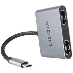 Dicota USB-C® dokovací stanice DICOTA 4-in-1 - Dockingstation - USB-C - HDMI Vhodné pro značky (dokovací stanice pro notebook): univerzální napájení USB-C®
