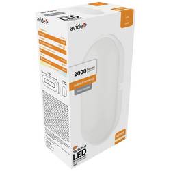 avide Triton-O ABBHL-O-20W-NW-HL venkovní nástěnné LED osvětlení pevně vestavěné LED Energetická třída (EEK2021): F (A - G) 20 W LED bílá