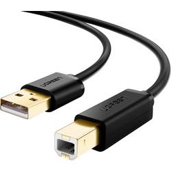 UGREEN USB kabel USB 2.0 USB-A zástrčka, USB-B zástrčka 1.5 m černá 10350