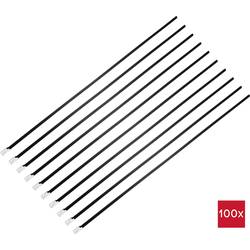 TRU COMPONENTS TC-12656600 Ocelové stahovací pásky 360 mm 4.6 mm AISI 316 s povrchovou úpravou 100 ks