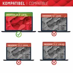 DISPLEX Privacy Safe fólie chránicí proti blikání obrazovky Notebook 39,6 cm (15,6) Formát obrazu: 16:9 01763 Universal