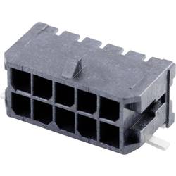 Molex vestavná pinová lišta (standardní) 10, rozteč 3 mm, 430451010, 1 ks Tape on Full reel
