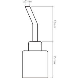TOOLCRAFT TPS-800SN1 odsávací hrot Velikost hrotů 2 mm Délka hrotů 27 mm Obsah 1 ks