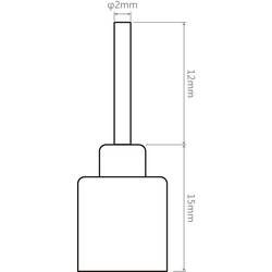 TOOLCRAFT TPS-800SN1 odsávací hrot Velikost hrotů 2 mm Délka hrotů 27 mm Obsah 1 ks