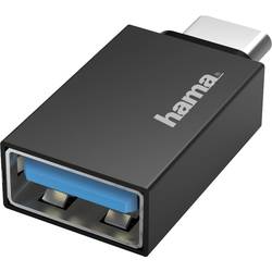 Hama USB-C® adaptér [1x USB-C® zástrčka - 1x USB-A zásuvka] 00200311 0 mm s funkcí OTG