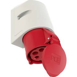PC Electric 125-6 125-6 CEE zásuvka na stěnu, 32 A, 5pólová, 230 V, 346 V, 1 ks