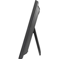 Eurochron EFWU Jumbo 100 DCF nástěnné hodiny 37 cm x 23 cm x 3 cm, černá