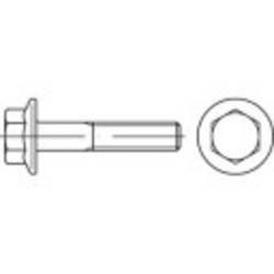 TOOLCRAFT 148367 šestihranné šrouby s přírubou M10 30 mm vnější šestihran ocel potaženo zinkovými lamelami 100 ks