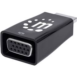 Manhattan 151542 HDMI adaptér [1x HDMI zástrčka - 1x VGA zásuvka] černá 0 m