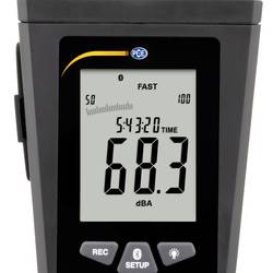 PCE Instruments hlukoměr datový záznamník 30 - 130 dB 30 Hz - 8 kHz USB, Bluetooth®
