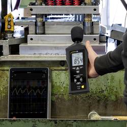 PCE Instruments hlukoměr datový záznamník 30 - 130 dB 30 Hz - 8 kHz USB, Bluetooth®